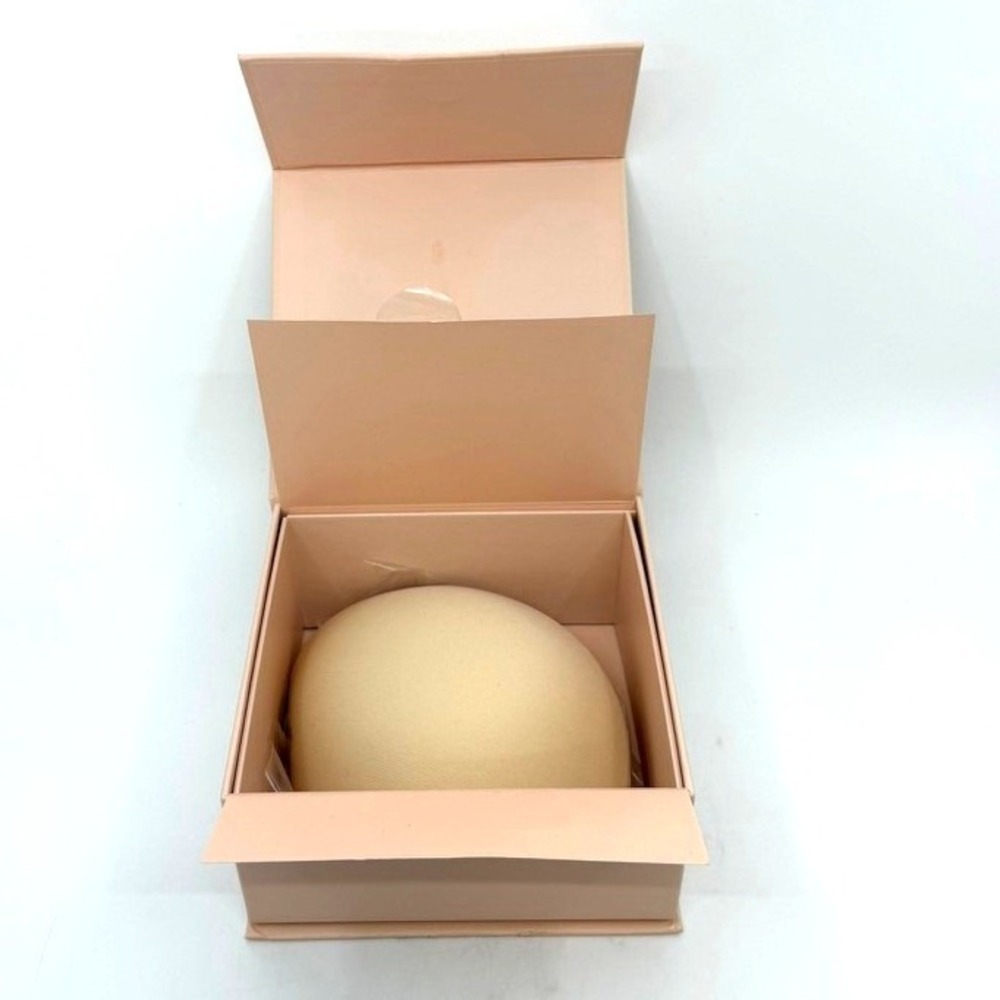 BOOMBA Magic Padded Sticky Bra Sand Size D Adhesive Strapless Backless Open Box